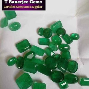 Emerald-Brazil Emerald / Panna (পান্না) {T Banerjee Gems / Certified Gemstone Supplier}