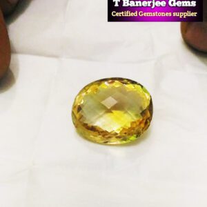Topaz Gemstone (টোপাজ) {T Banerjee Gems / Certified Gemstone Supplier}